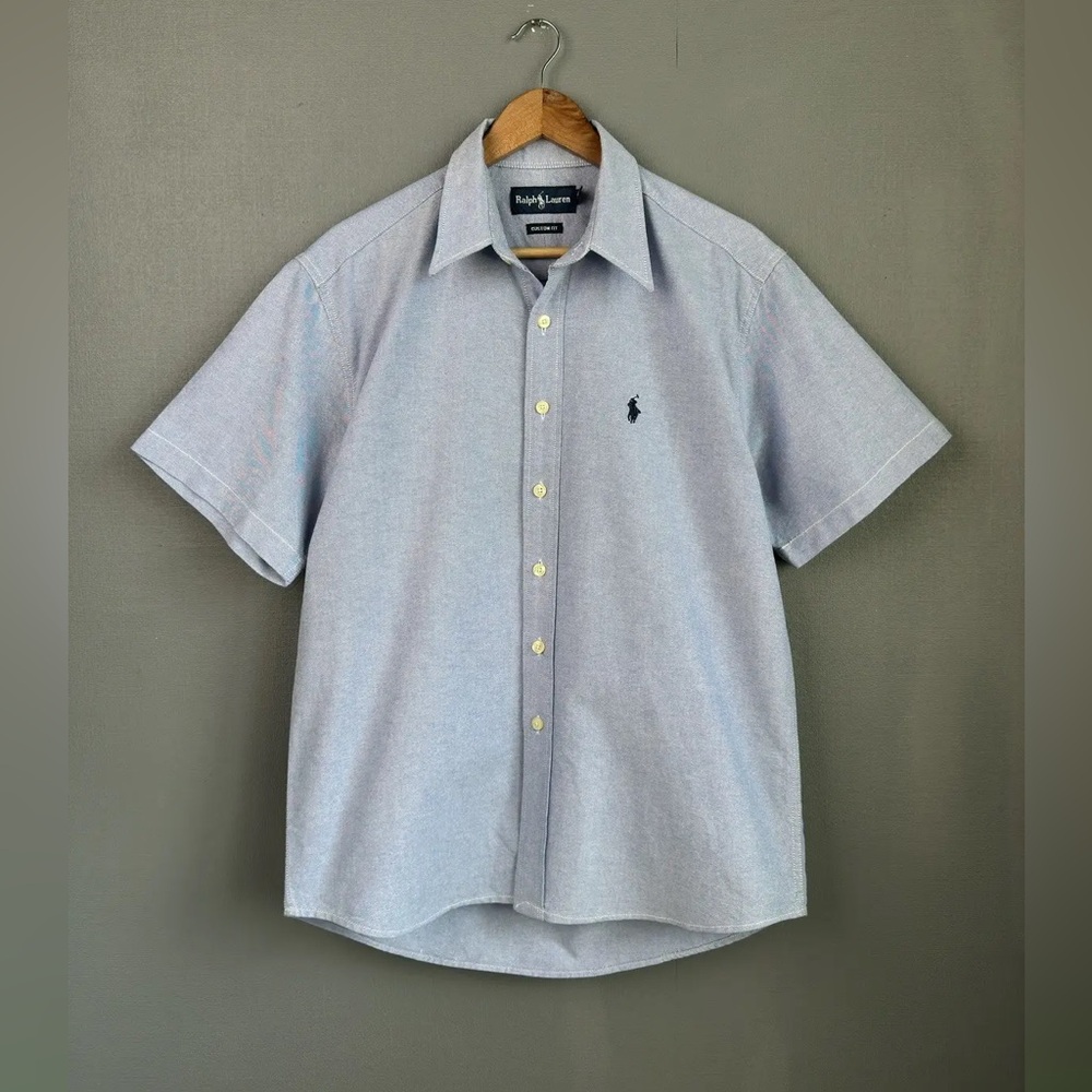 Ralph Lauren 90s Vintage POLO RALPH LAUREN Short Sleeve Button Up Shirt